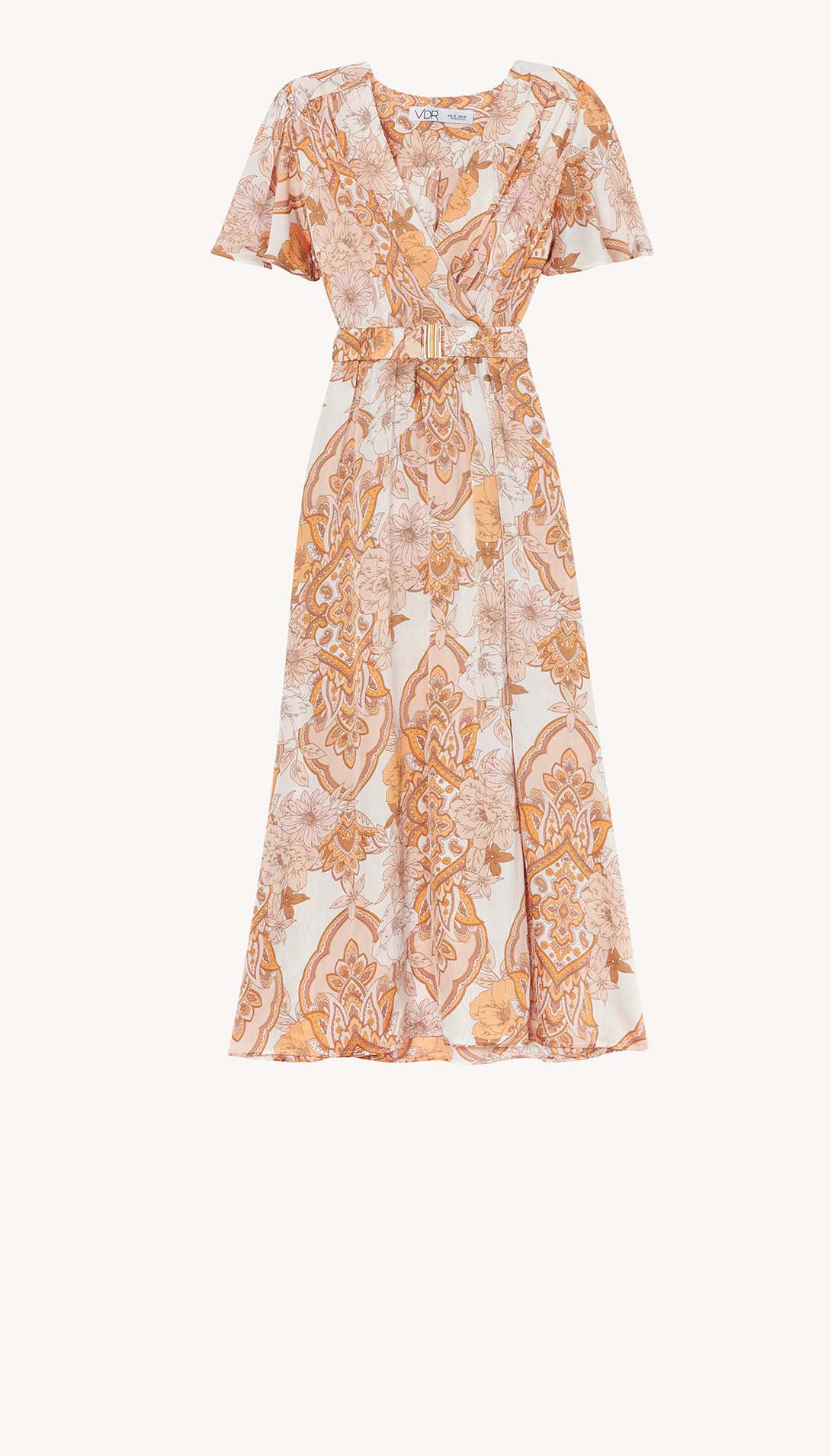 floral-dress-naranja-cinturon